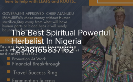 The Best Spiritual Powerful Herbalist In Nigeria