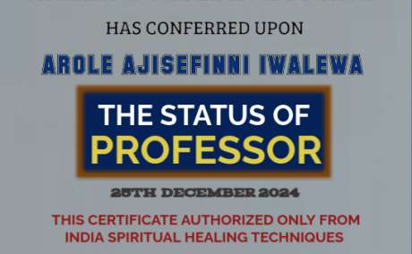 Meet the professional spiritualist and traditionalist man in nigeria